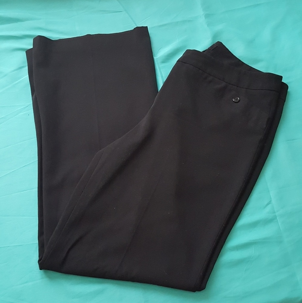 Studio 1940 Black Dress Pants Wide Leg- Size 14WL